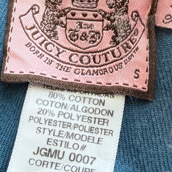 JUICY COUTURE TRACK SUITE SZ S - Picture 3 of 7